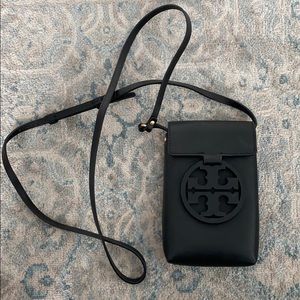 Tory Burch Leather Smartphone Crossbody